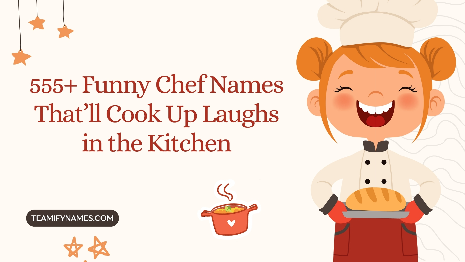 555+ Funny Chef Names That’ll Cook Up Laughs in the Kitchen