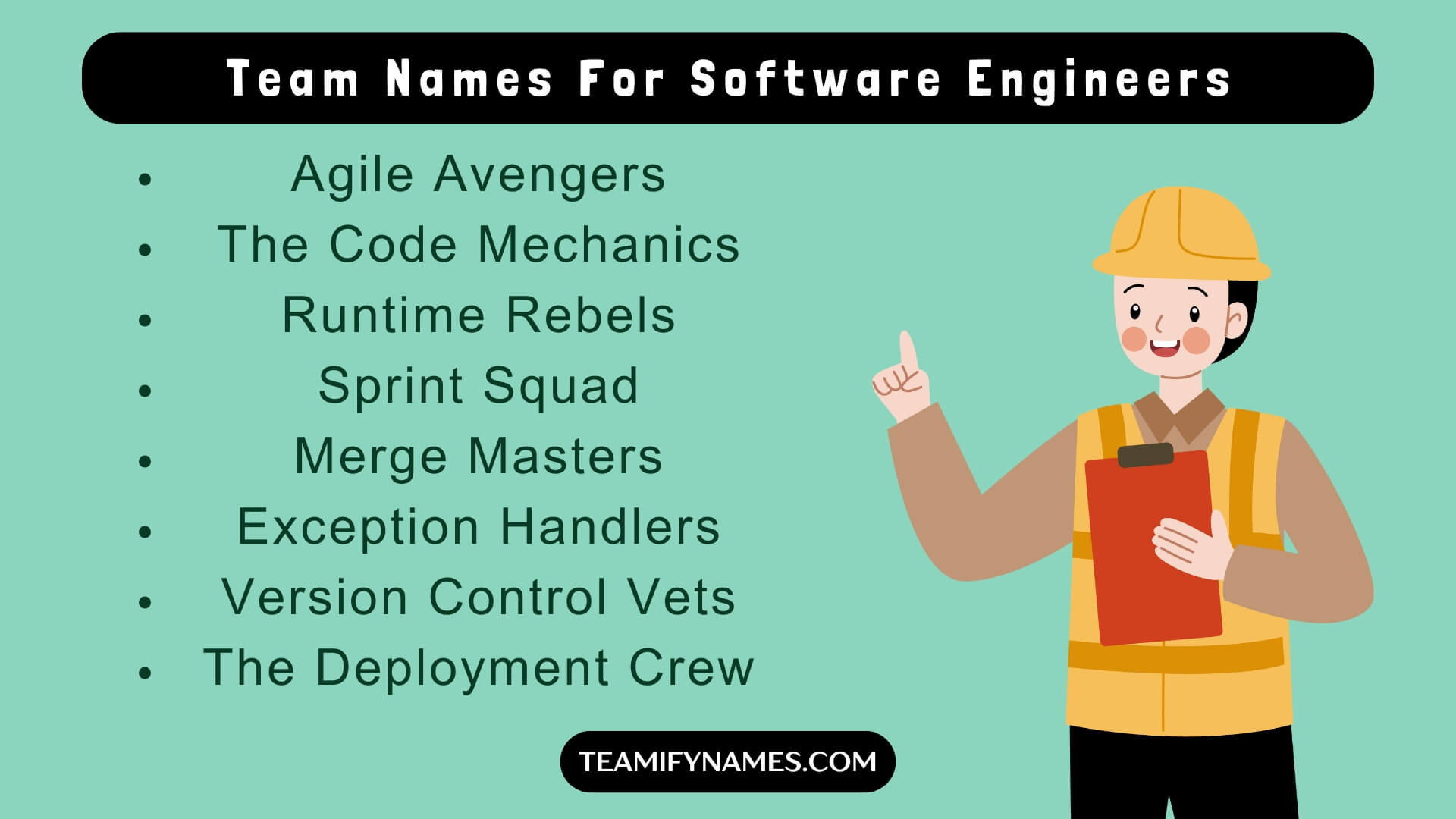 Team Names For Software Engineers