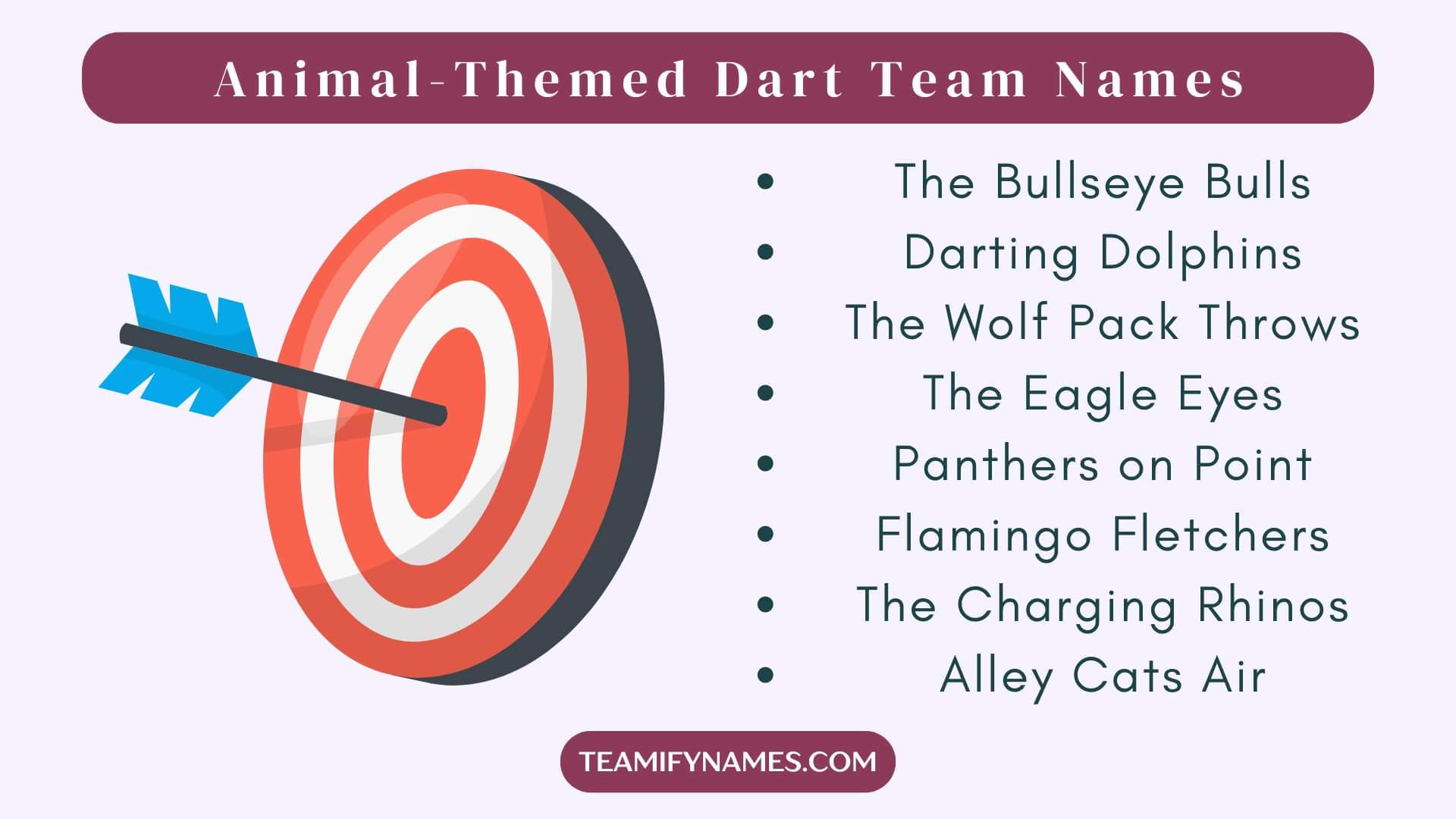 Animal-Themed Dart Team Names