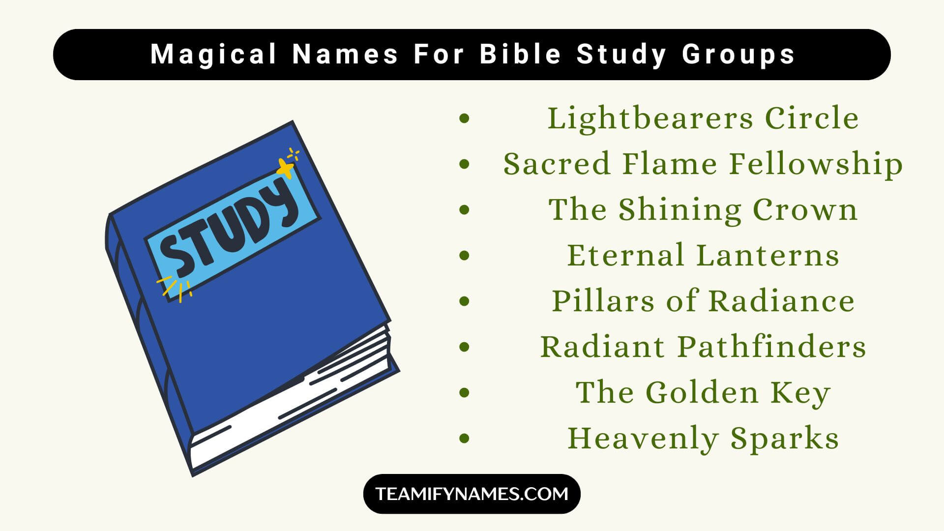 Magical Names For Bible Study Groups