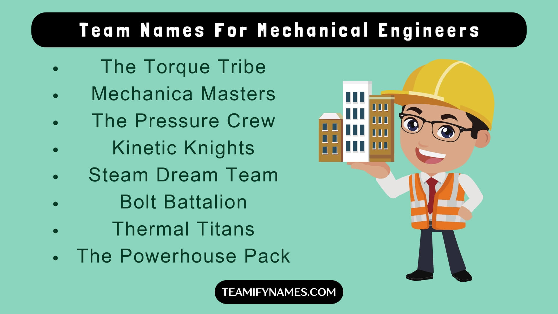 Team Names For Mechanical Engineers