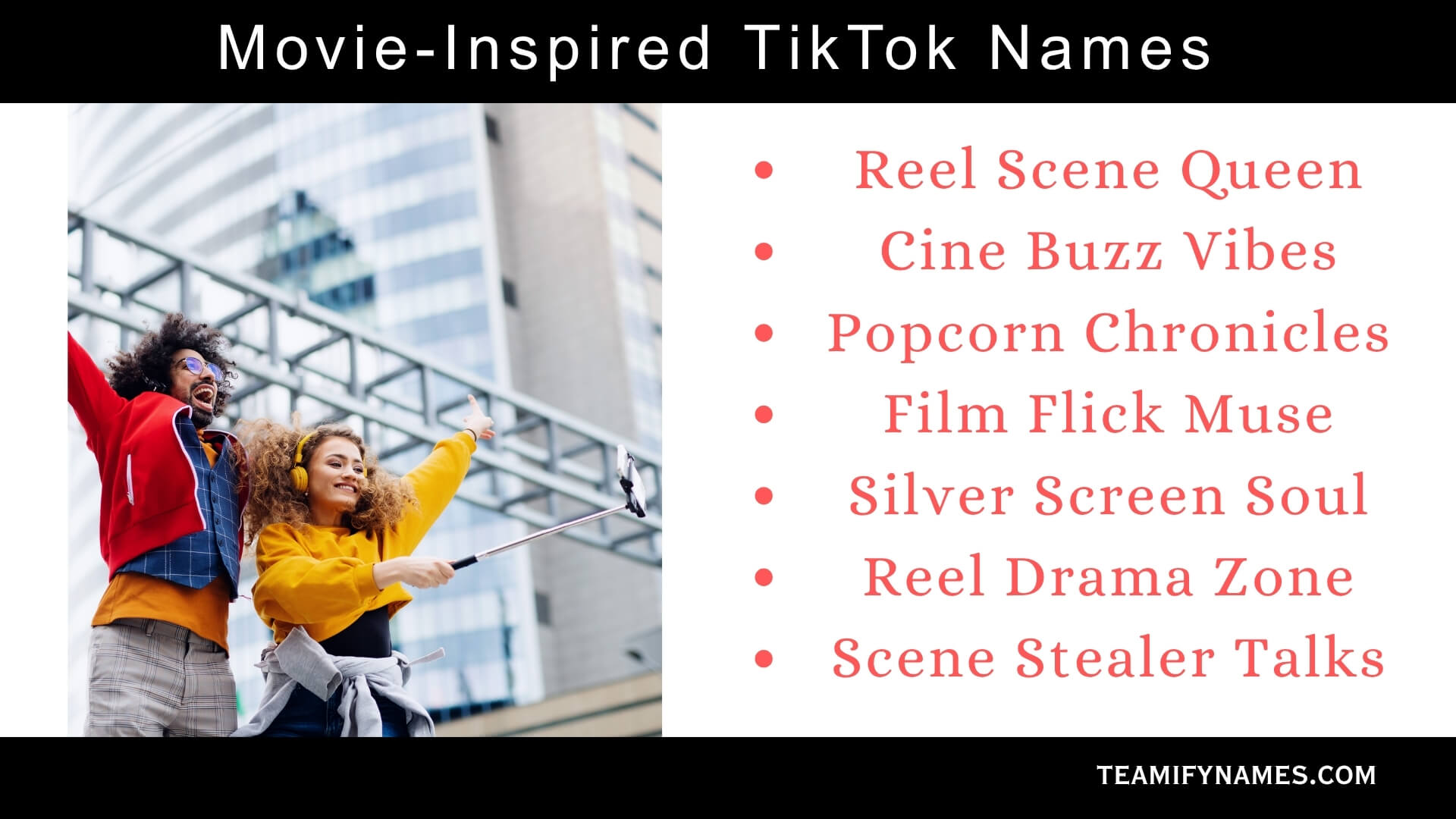 Movie-Inspired TikTok Names