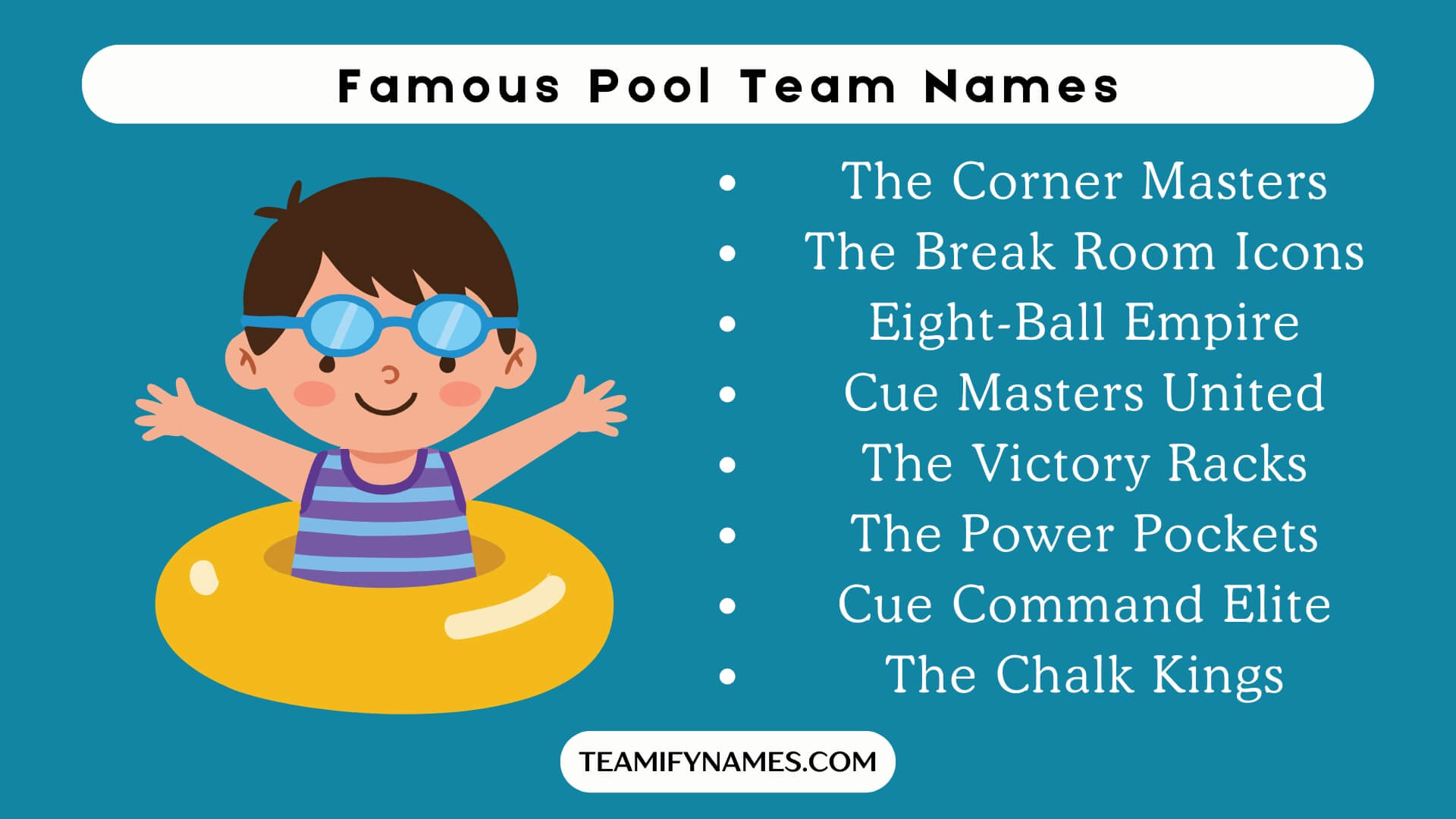 Famous Pool Team Names