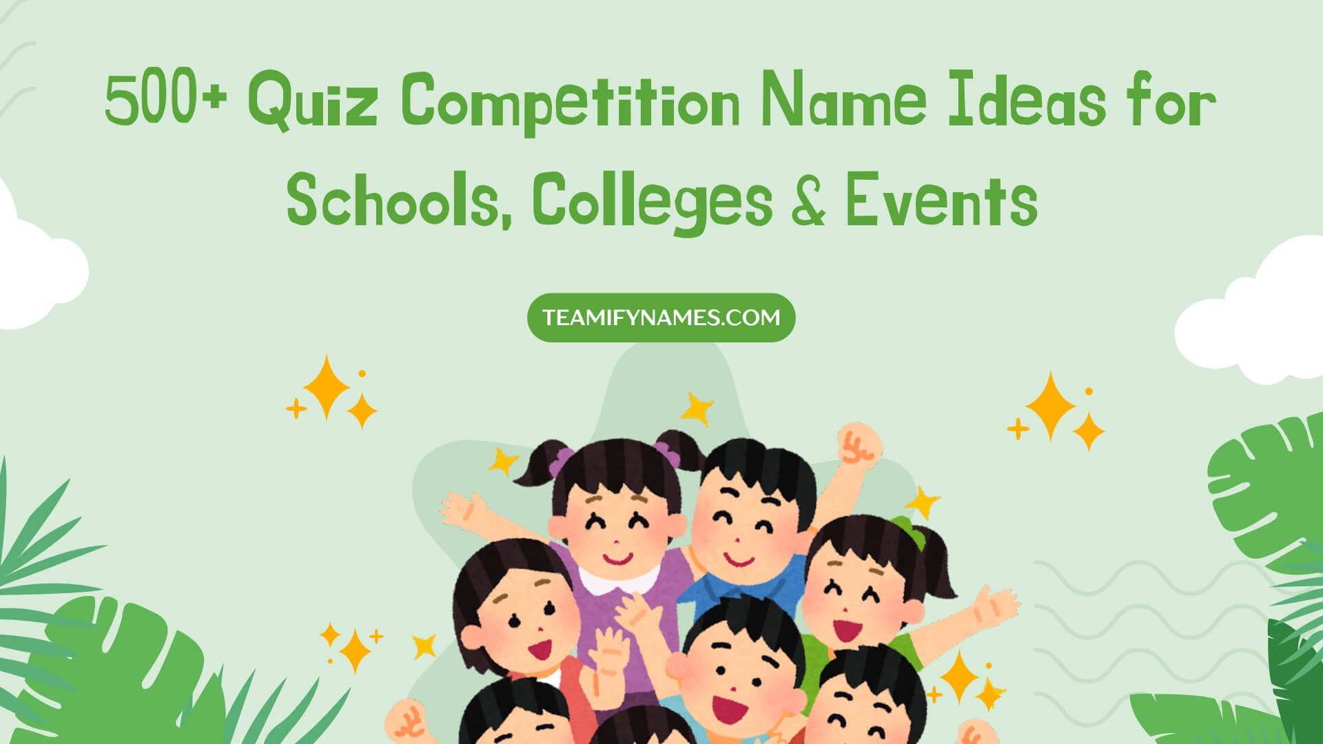 500+ Quiz Competition Name Ideas for Schools, Colleges & Events