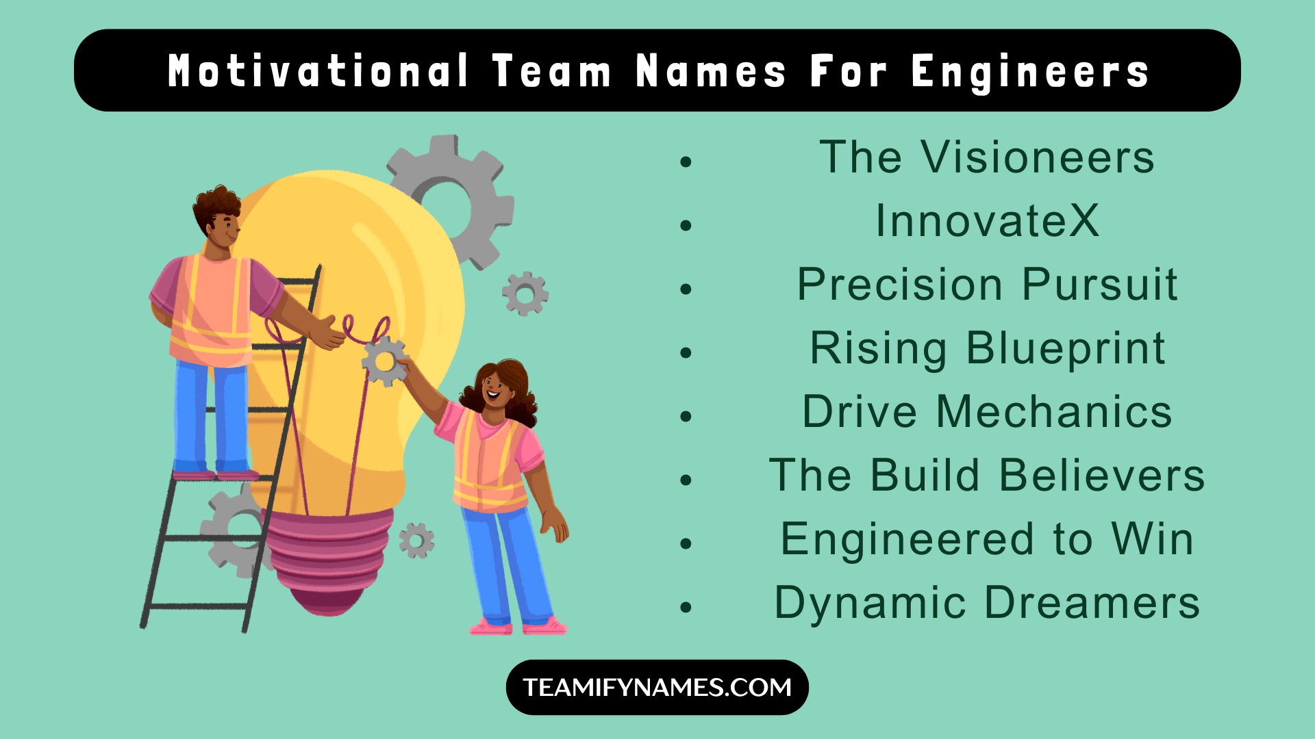 Motivational Team Names For Engineers