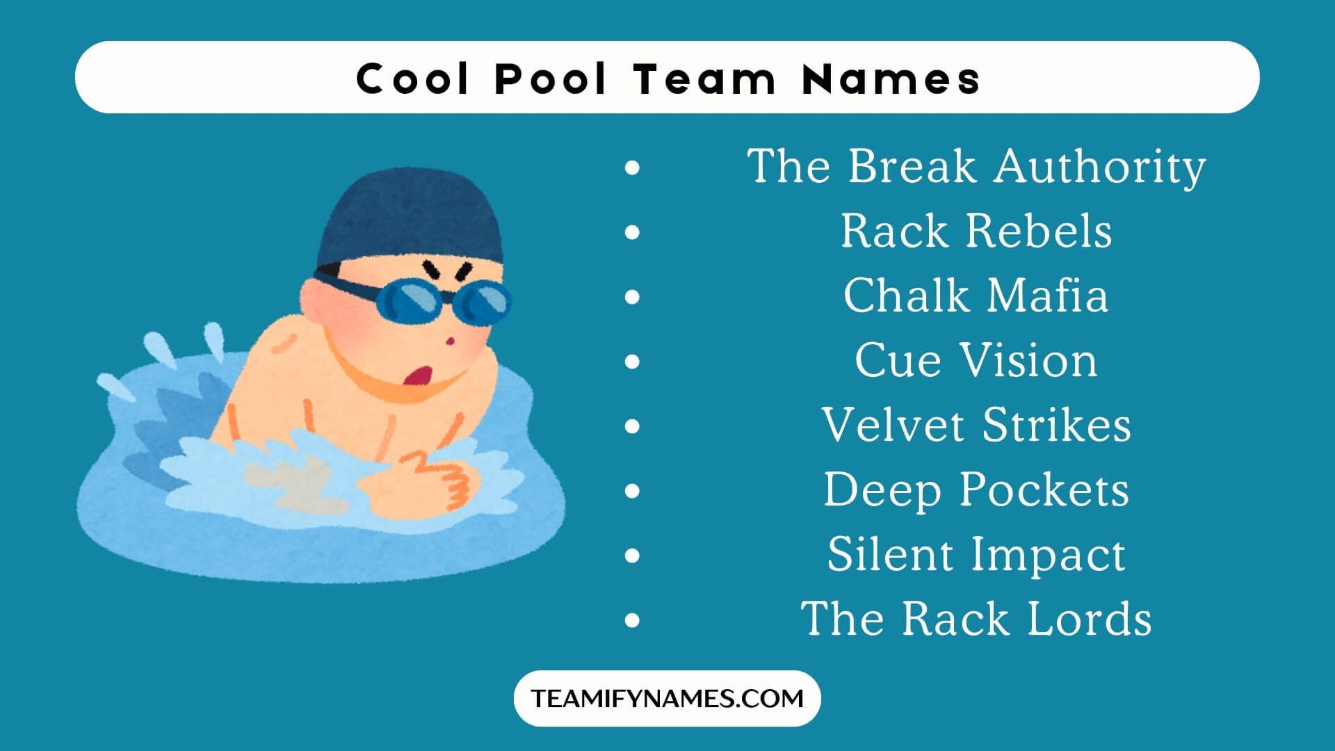 Cool Pool Team Names