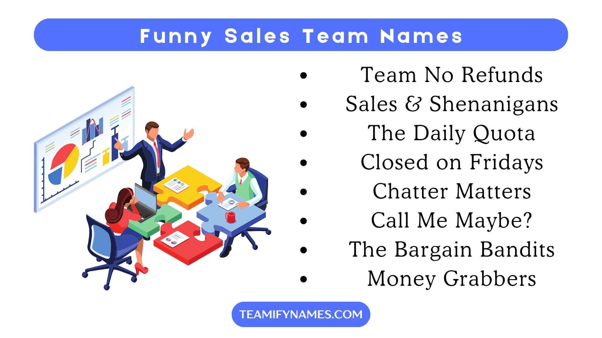 Funny Sales Team Names