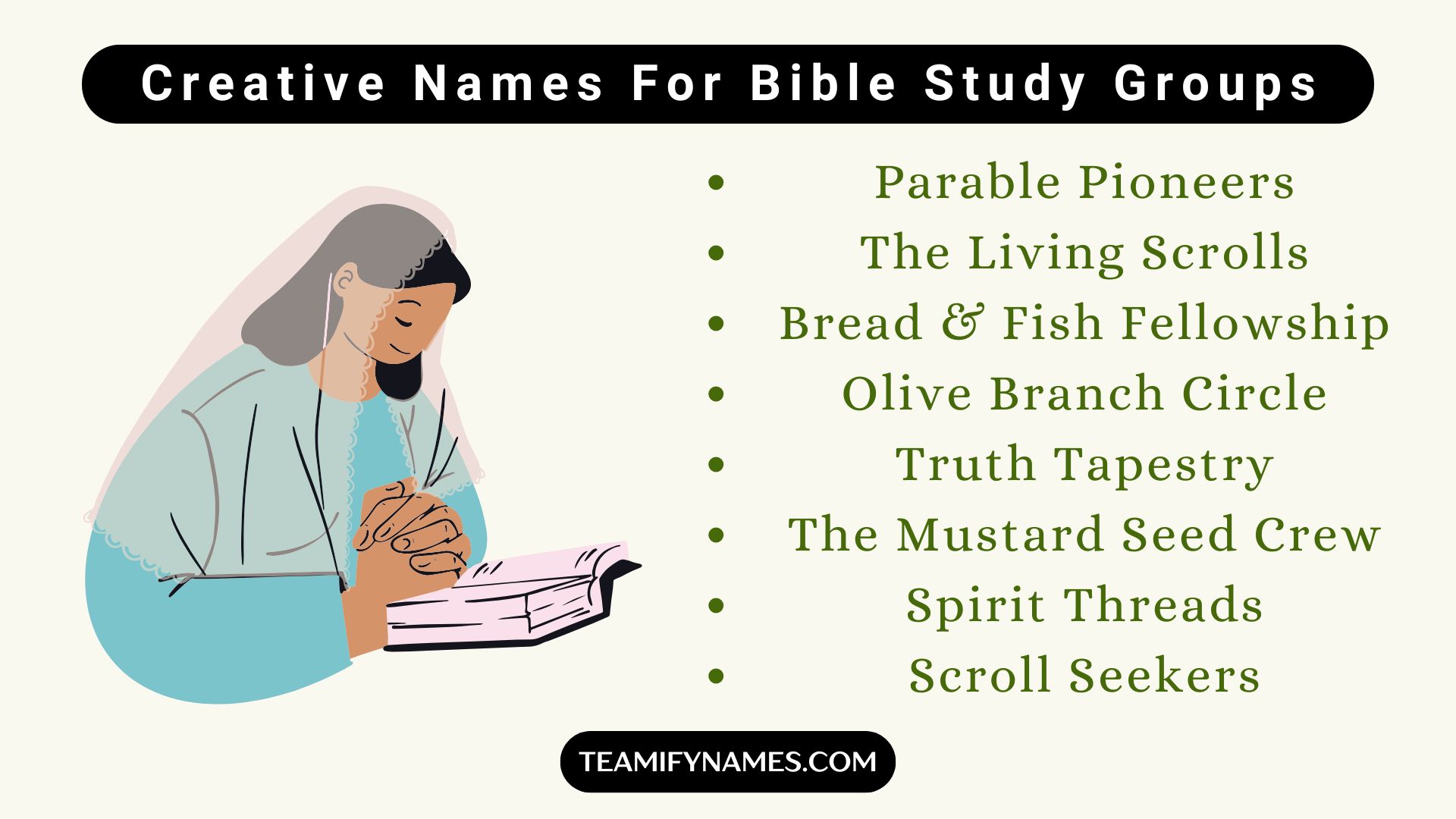Creative Names For Bible Study Groups