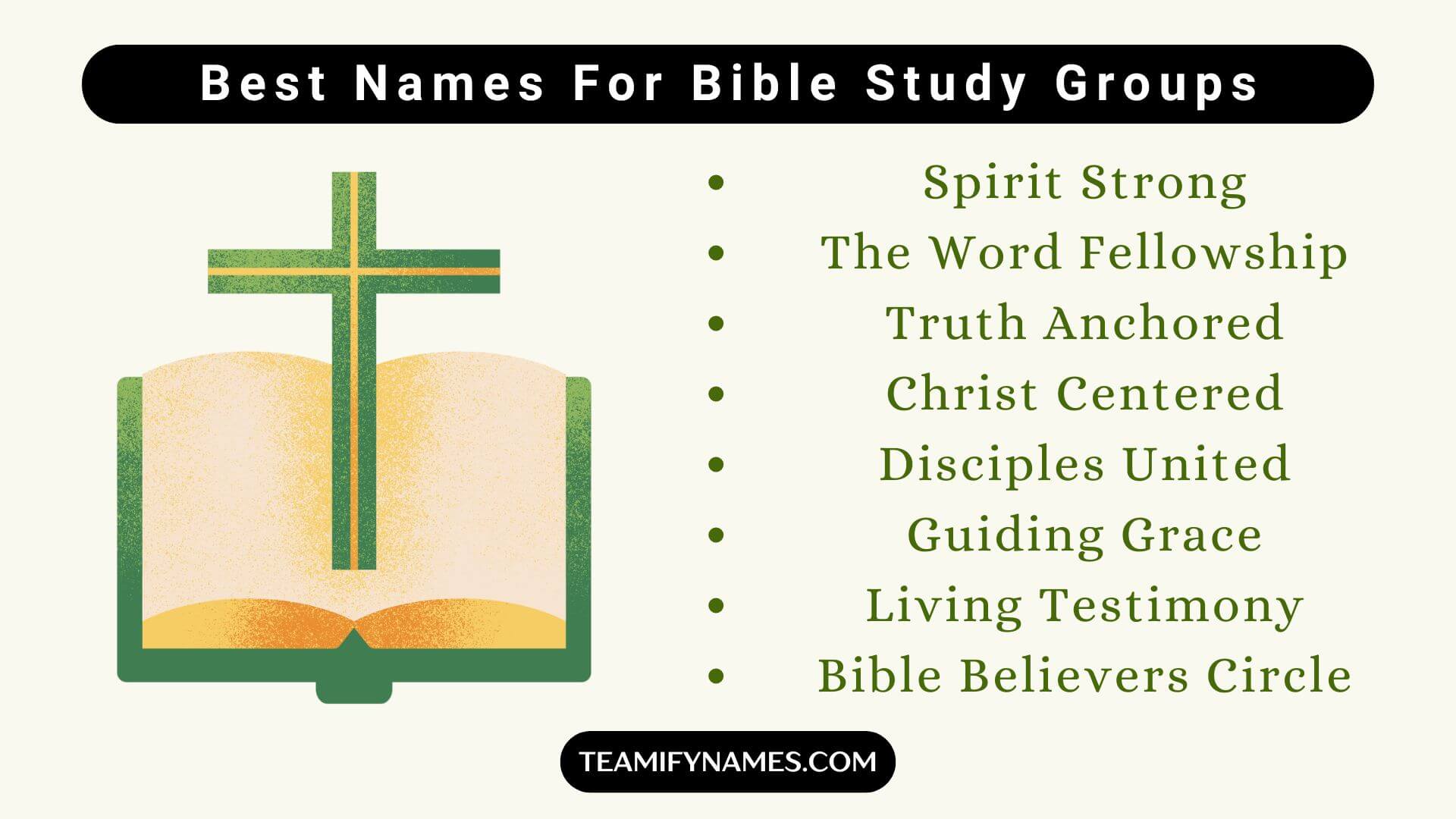 Best Names For Bible Study Groups