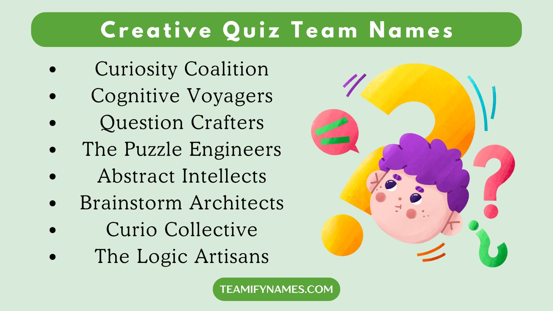 Creative Quiz Team Names