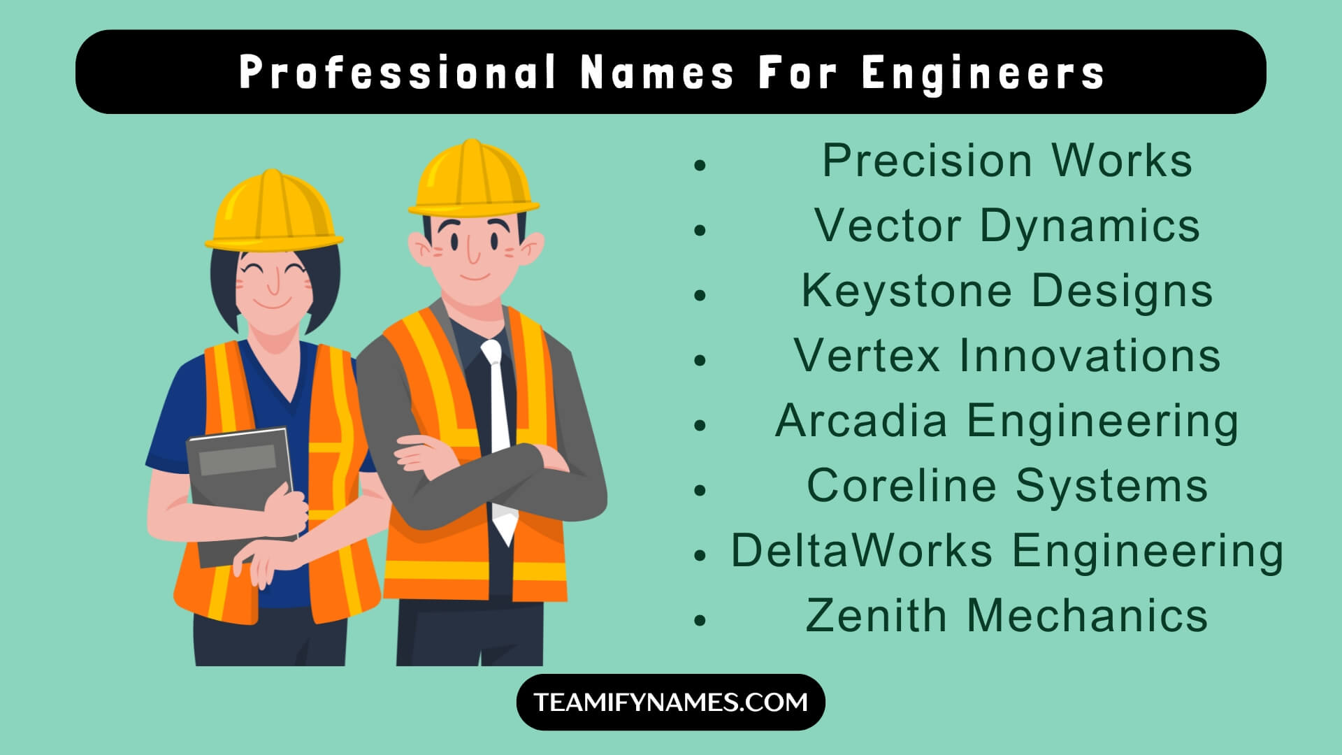 Professional Names For Engineers