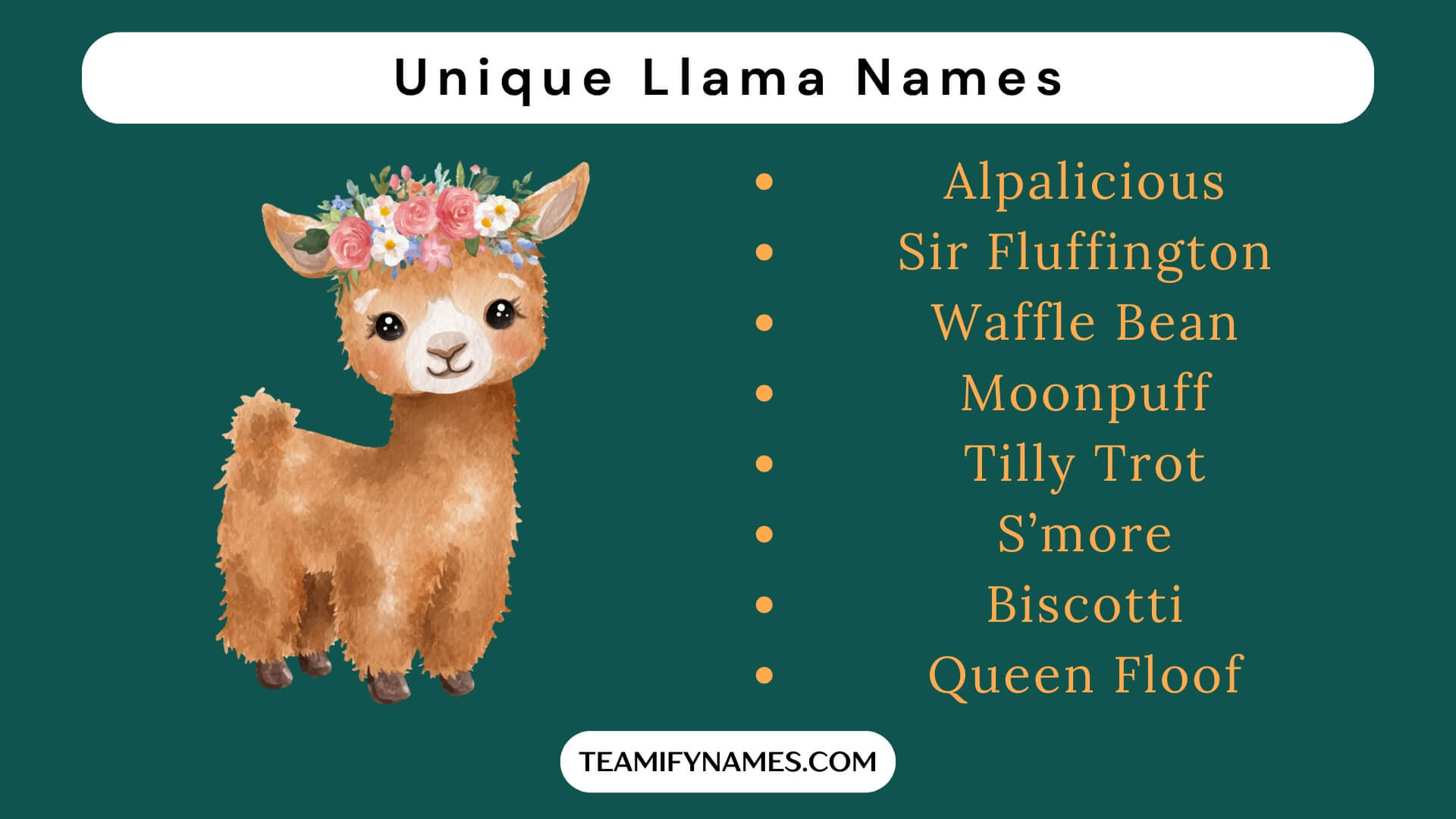 Unique Llama Names