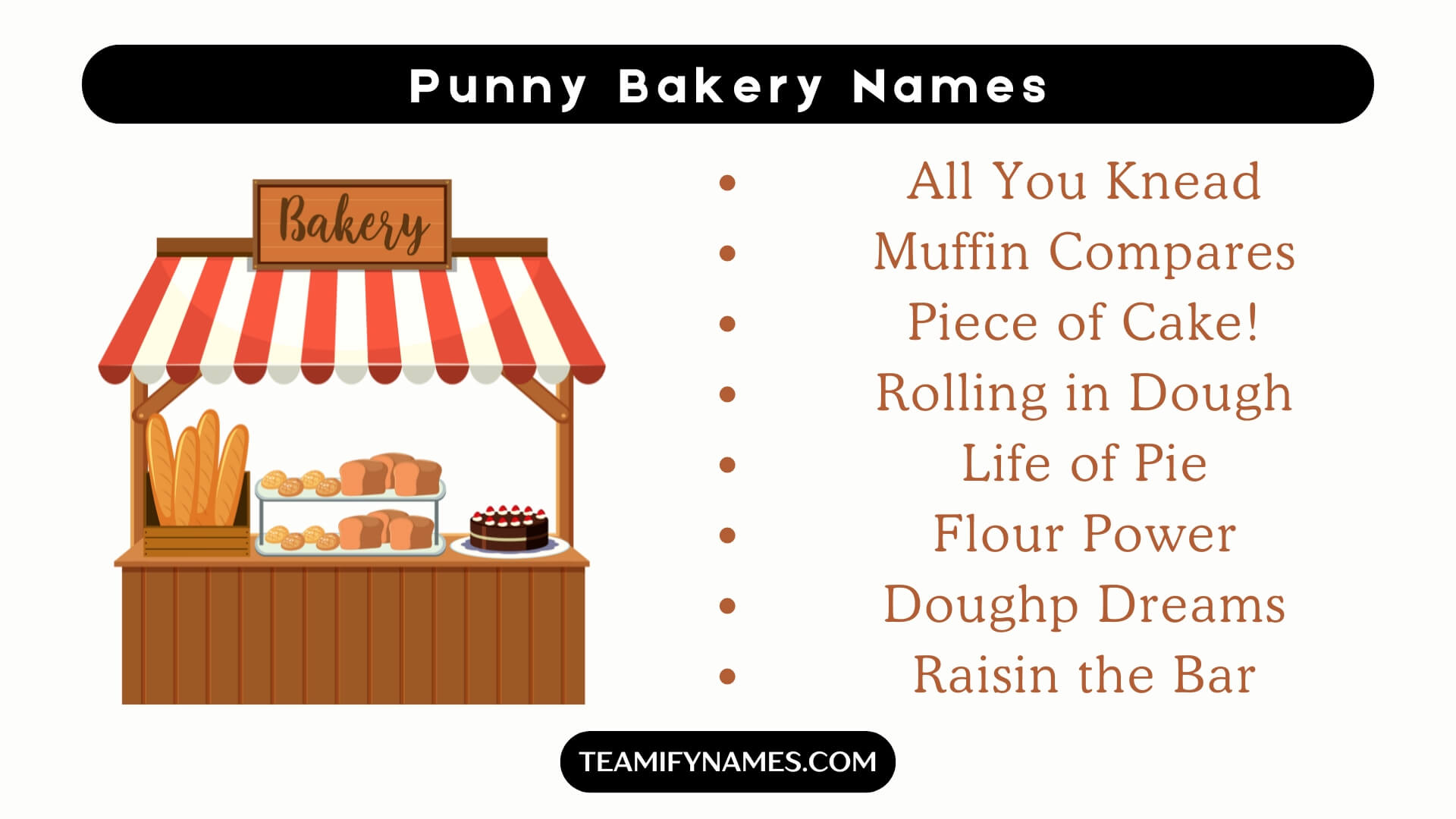 Punny Bakery Names