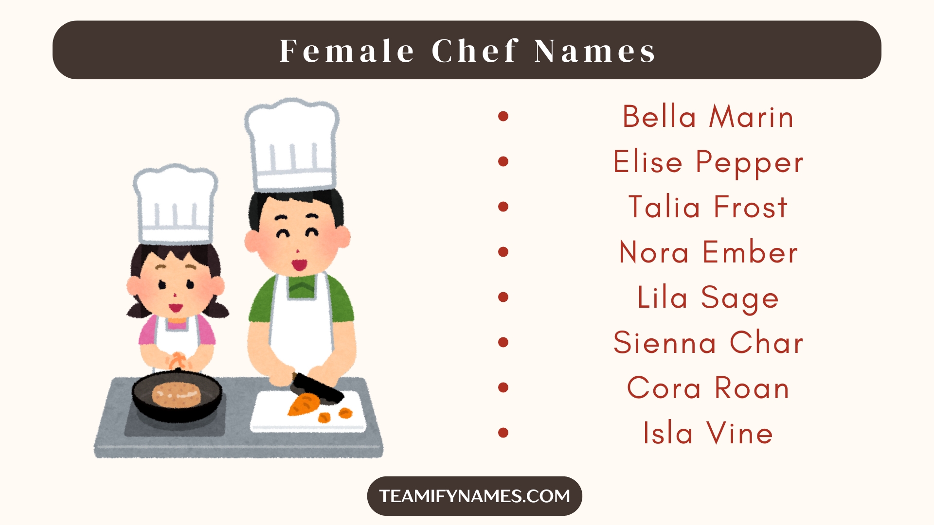 Female Chef Names