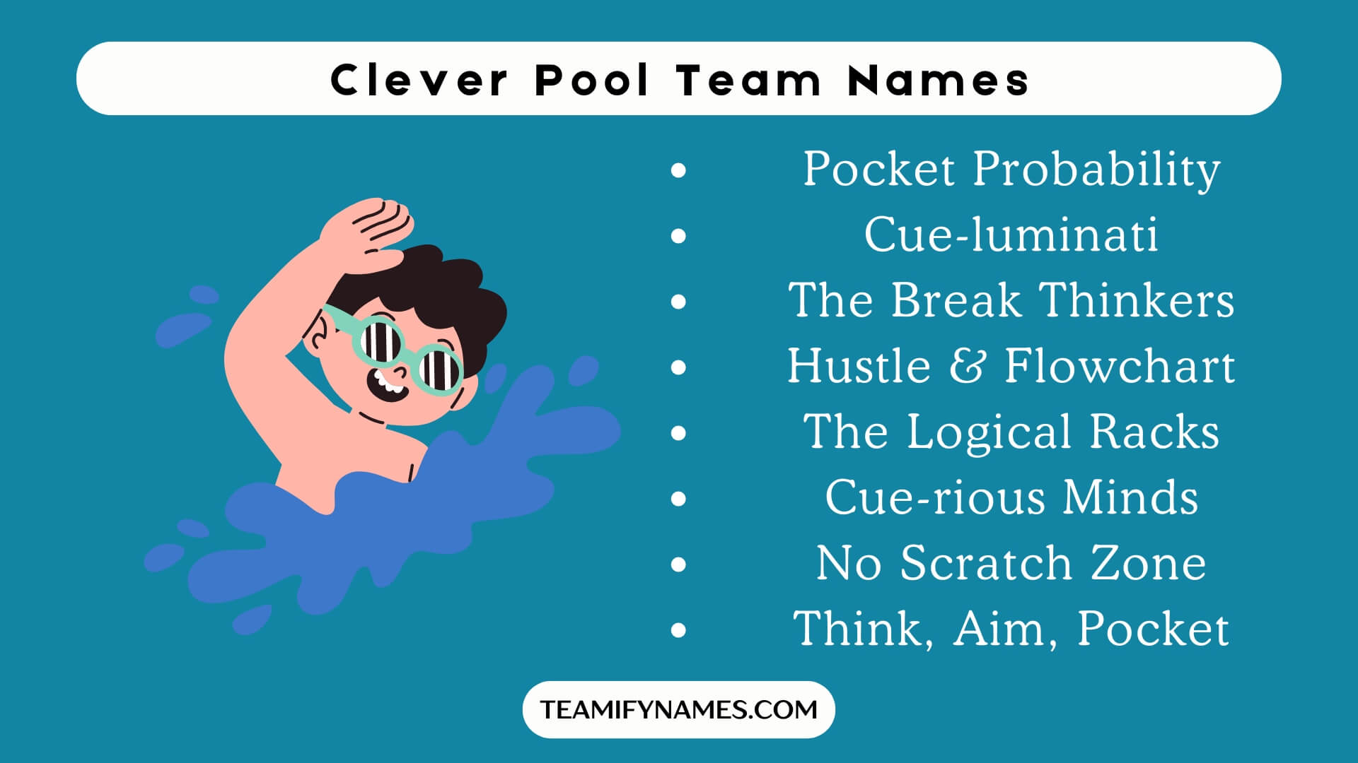 Clever Pool Team Names