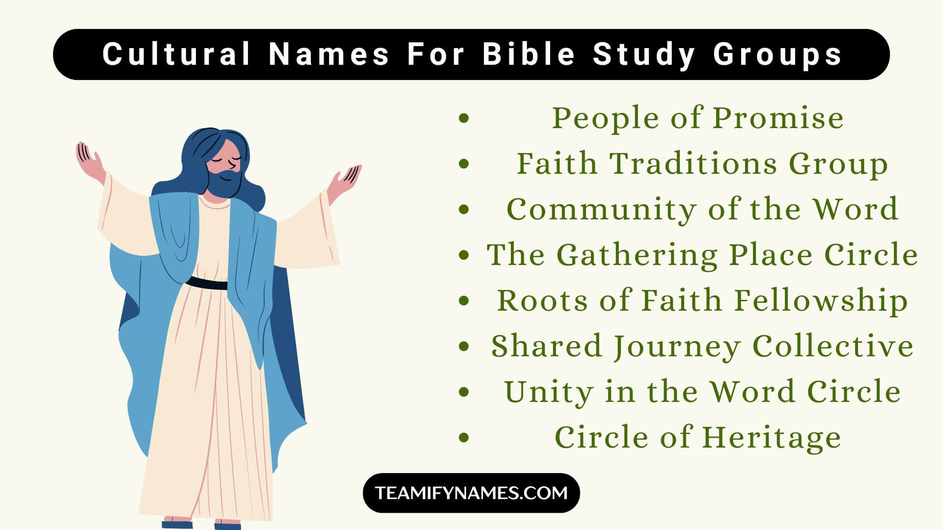 Cultural Names For Bible Study Groups