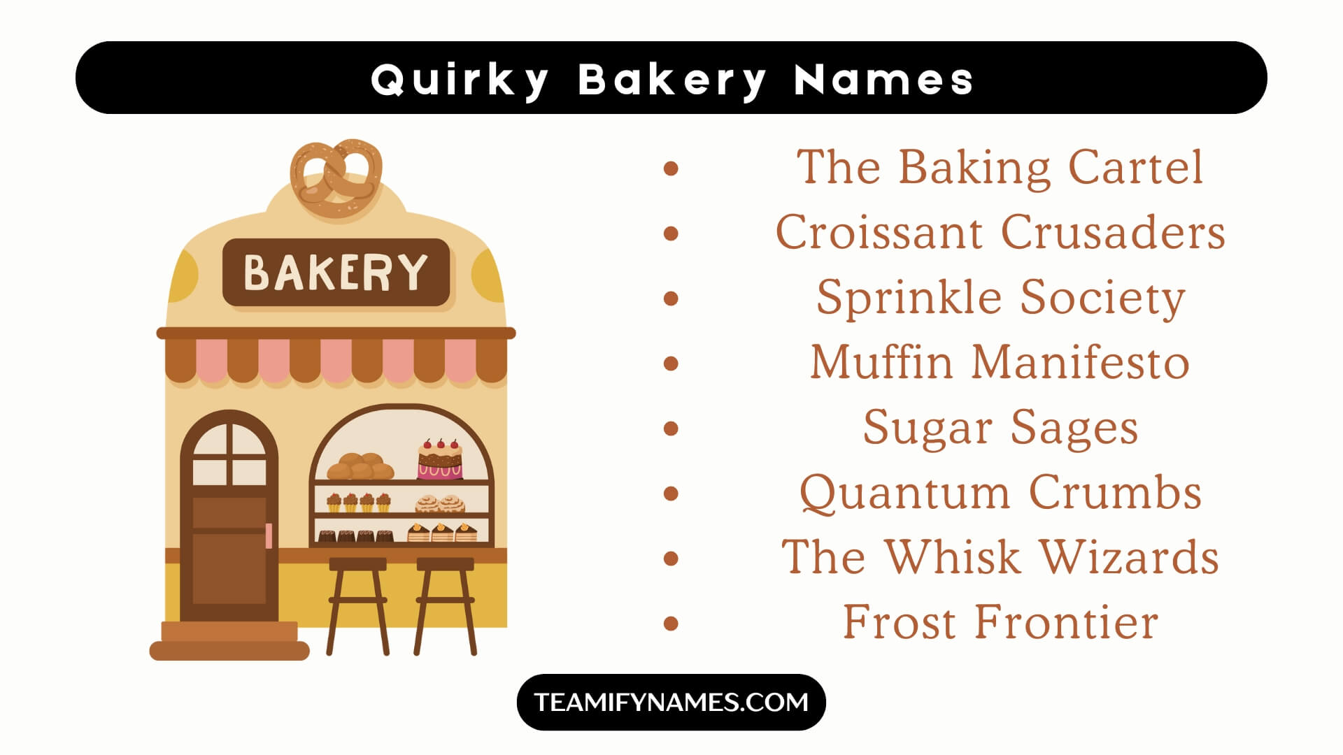 Quirky Bakery Names